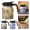 Vintage Floral Insulated Tea Kettle with Infuser