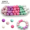 Soft Silicone Floral Beads for Jewelry Making