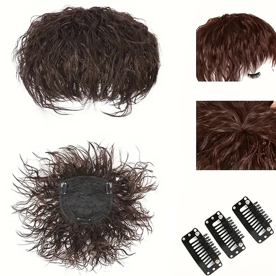Unsichtbare 3D Synthetische Haar-Pony-Topper