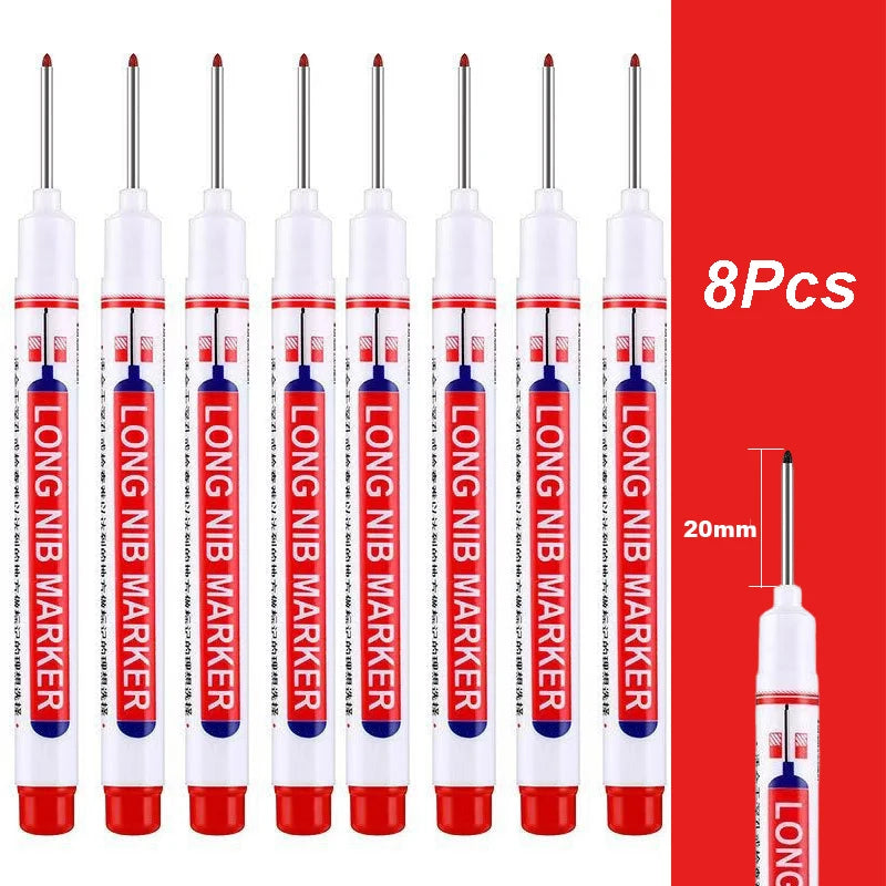 Waterproof Deep Hole Paint Markers for Metal & Woodworking