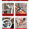 Self-Locking Pipe Wrench with Adjustable CR-V Steel Jaws
