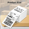 4x6 Inch Thermal Shipping Labels for Barcode and Address Printing