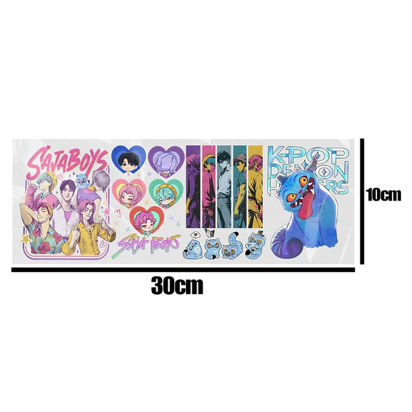 UV DTF Waterproof Transfer Stickers for Custom DIY Decor