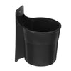 Black universal chair cup holder designed for desks, offices, and homes