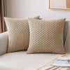 Striped Corduroy Throw Pillow Covers - Farmhouse Boho Decor