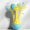 Baby Rattle Toy with Soft Sound and Easy-Grip Handle