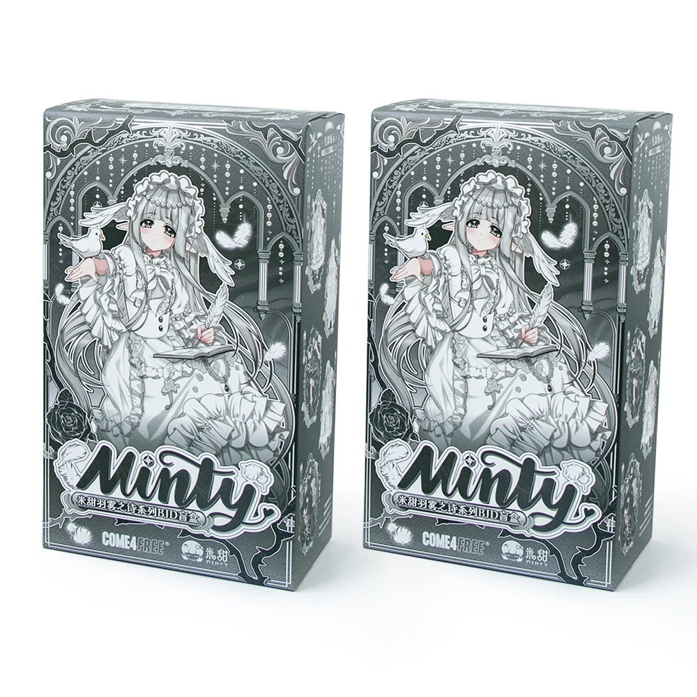 Minty Feather Mist Poetry Series 1/6 BJD blind box doll packaged in a decorative box.