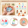 Mini Resin Gnome Figurines (Set of 10)