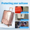 Transparent PVC Luggage Cover Set – Dustproof & Scratch-Resistant for 20–28 inch Suitcases