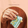 Pop-Up Dental Floss Dispenser with Refillable Storage Case