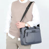 Large-Capacity Men's Messenger Bag with A4 Compatibility