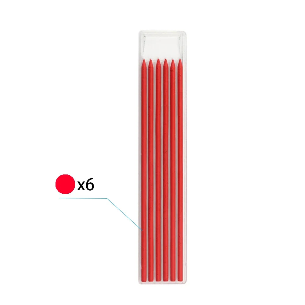 Precision Carpenter's Mechanical Pencil with Integrated Sharpener