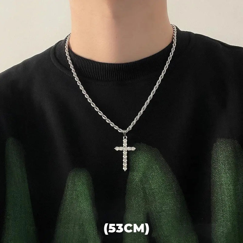 Double-Layer Star Pendant Necklace