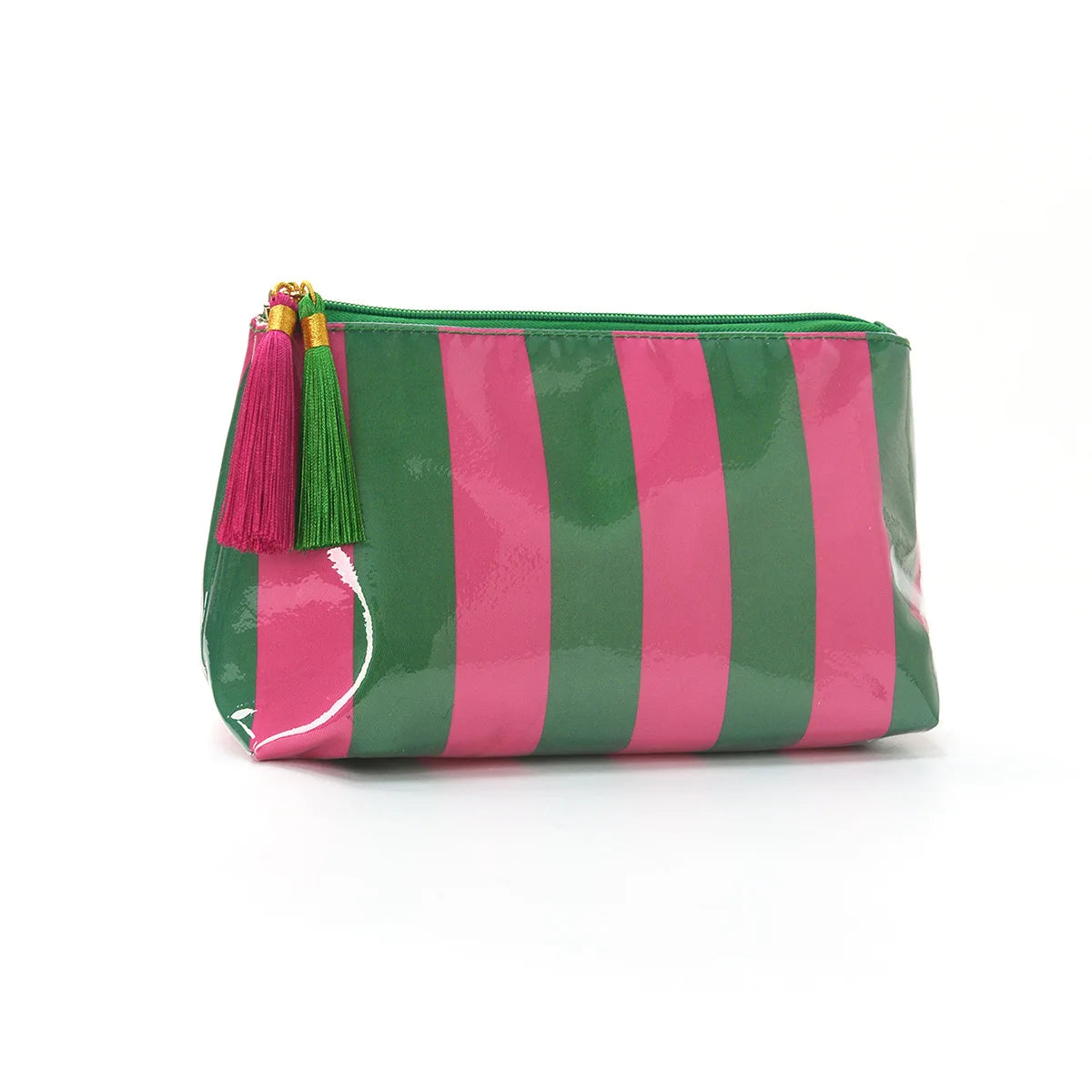 Wasserfeste Kosmetiktasche mit Fransen und Reißverschluss