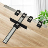 Cabinet Hardware Installation Jig with Adjustable Drill Guide