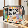 Large Capacity Travel Cosmetic Bag with Multifunctional Storage