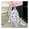 Butterfly Print Canvas Backpack for Women