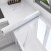 Marble Peel-and-Stick Waterproof Wallpaper for Kitchen & Bathroom