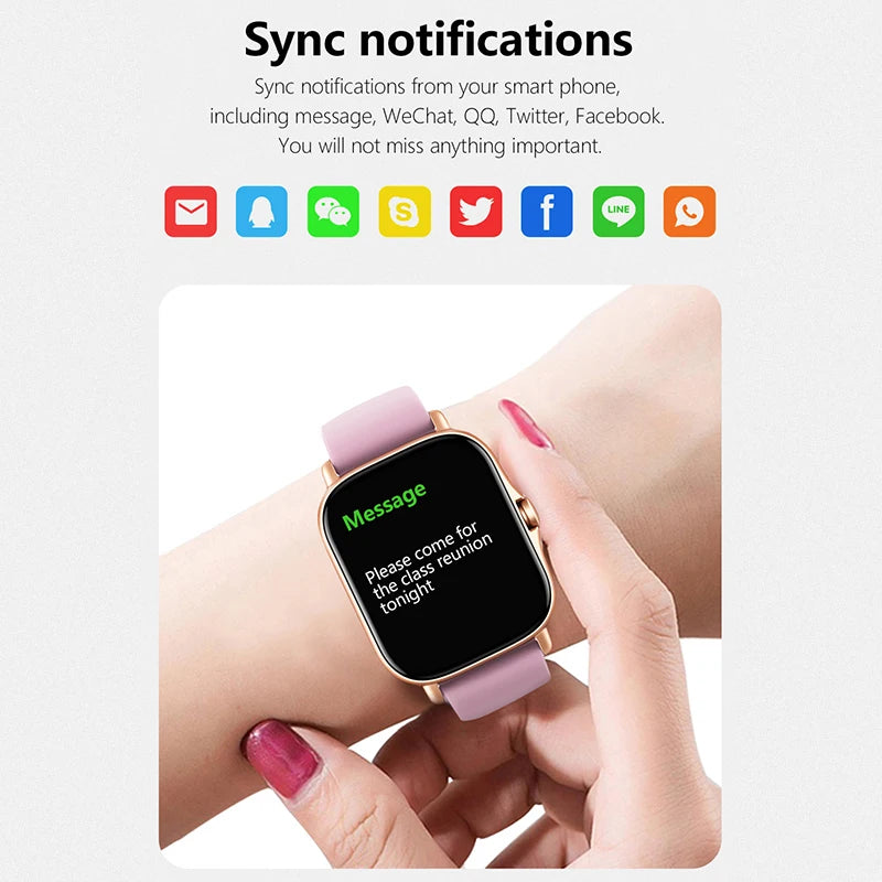 1.83" Sport Smartwatch with Bluetooth Calling & Health Tracking