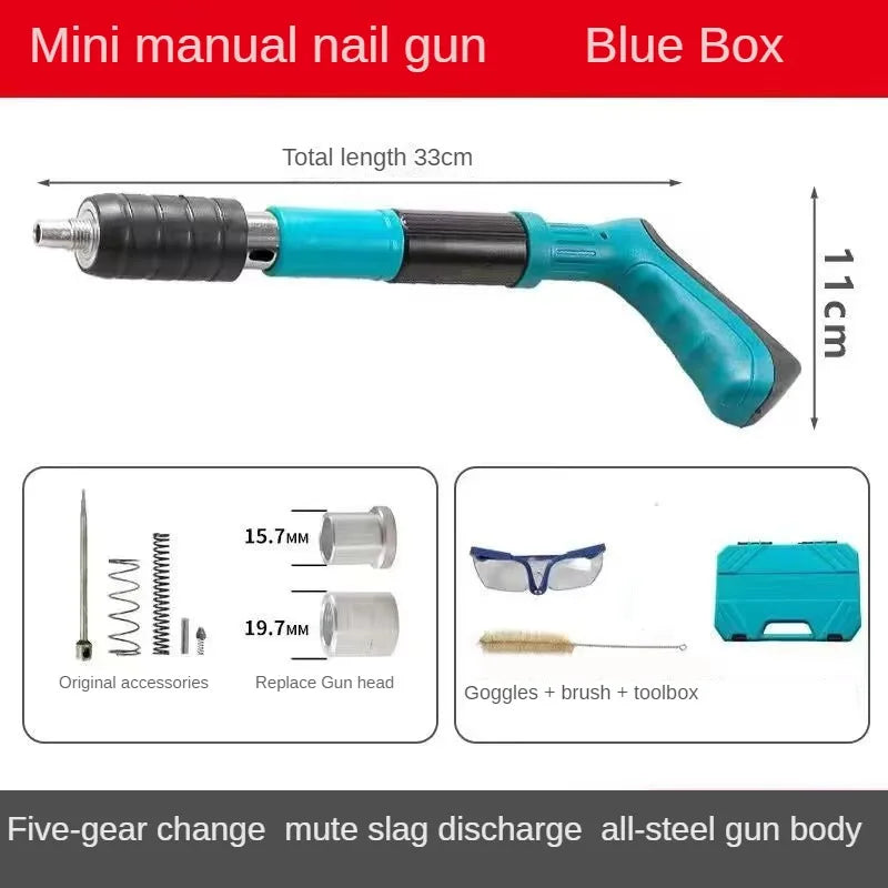 Manual Rivet Gun for Concrete and Steel Fastening