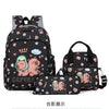 Capybara Cartoon Backpack Set for Kids