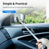 Retractable Car Wiper for Rearview Mirror