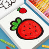 Kids' Coloring Book: Animals, Fruits & Transportation