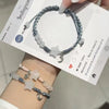 Sterngewebte Armbänder für Paare