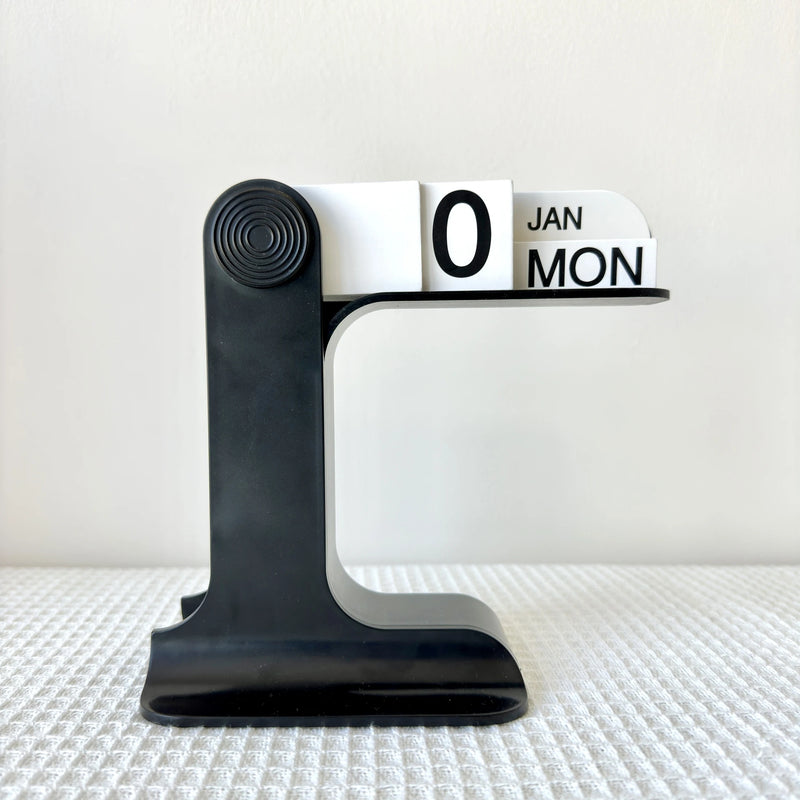 Moderner Minimalistischer Perpetueller Schreibtischkalender