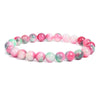 Armband aus Natursteinperlen
