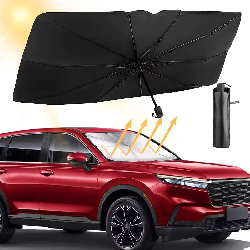 Folding Car Sunshade Umbrella with UV Protection