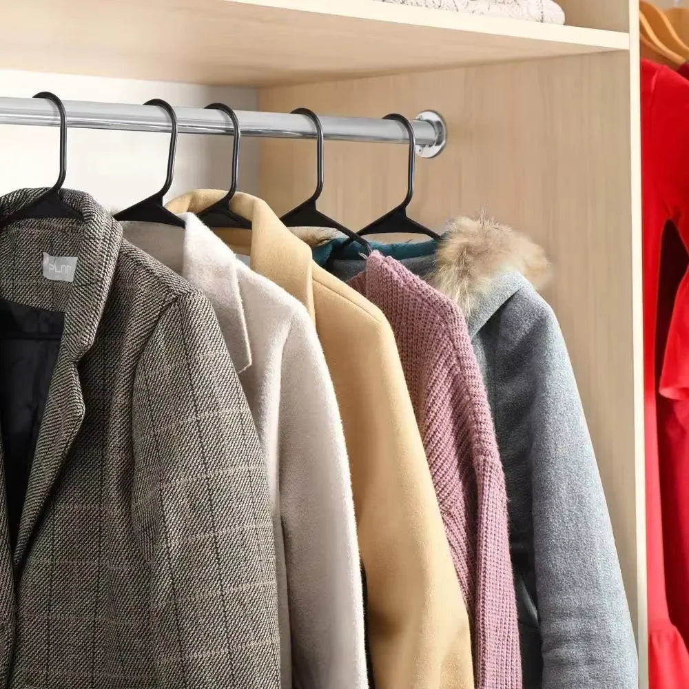 Non-Slip Shoulder Hangers for Everyday Wardrobe Organization