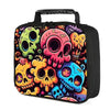 Skull Print Kids Lunch Bag with Handle