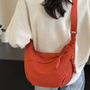Lightweight Canvas Crossbody Bag with Adjustable Strap