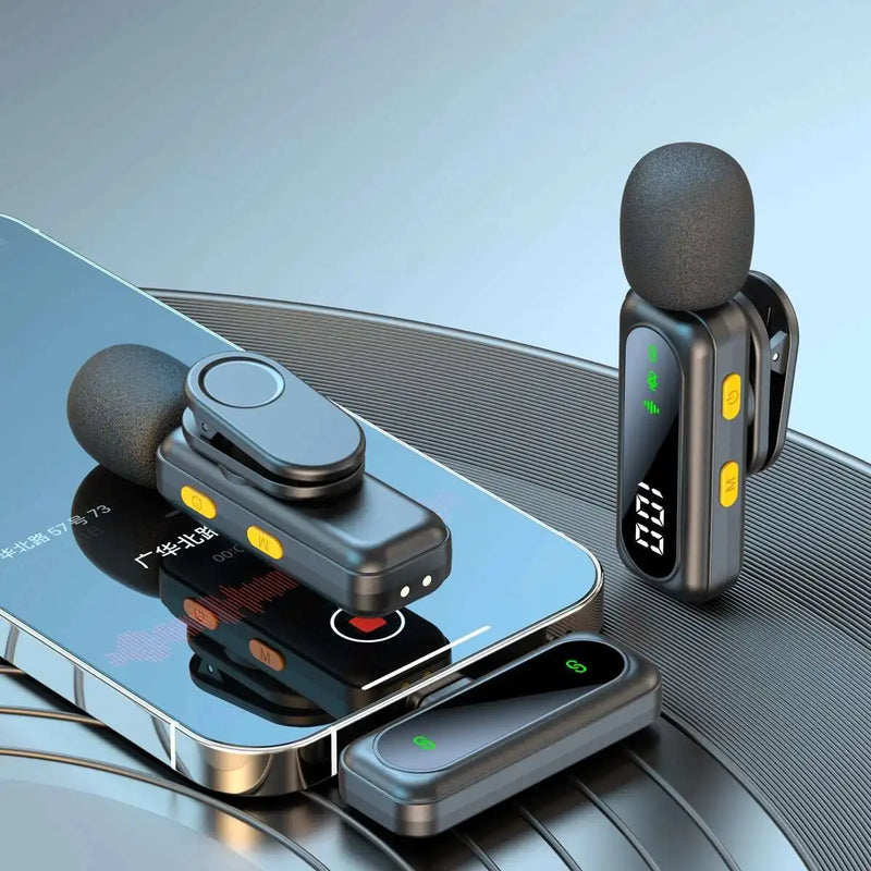 Wireless Lavalier Microphone with Noise Reduction