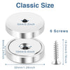 Countersunk Neodymium Disc Magnets with Center Hole