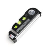 Multipurpose Laser Level with Measuring Tape & Rulers