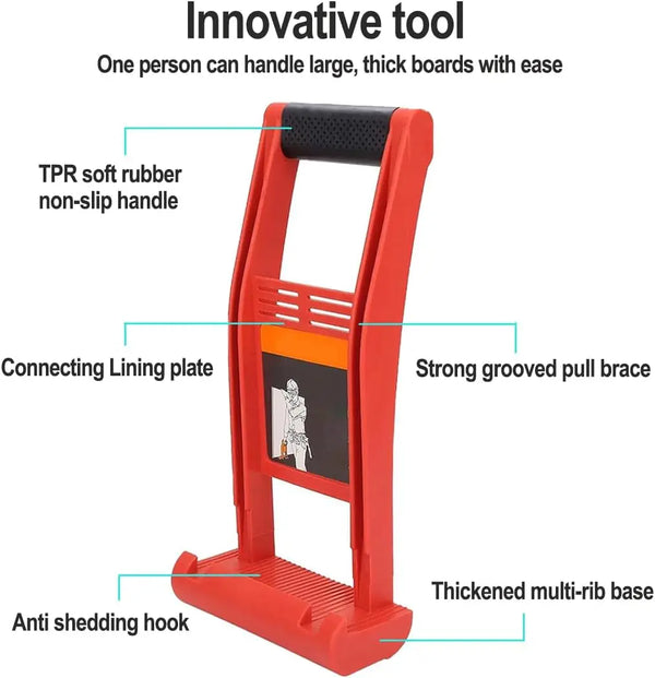 Heavy-Duty Panel Carrier for Plywood and Drywall