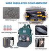 3-in-1 Diaper Bag Backpack with Foldable Changing Mat
