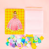 Rainbow Paper Puncture Painting Craft Kit for Kids