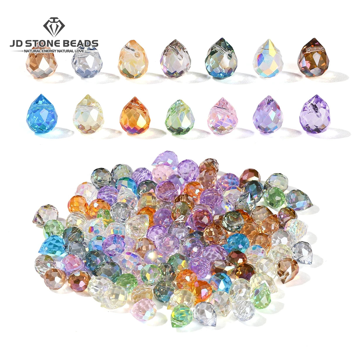 Colorful Glass Crystal Beads for Jewelry Making