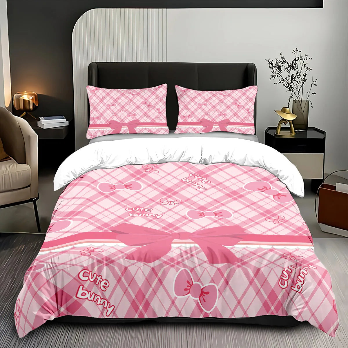Kawaii Duvet Cover Set with Matching Pillowcases