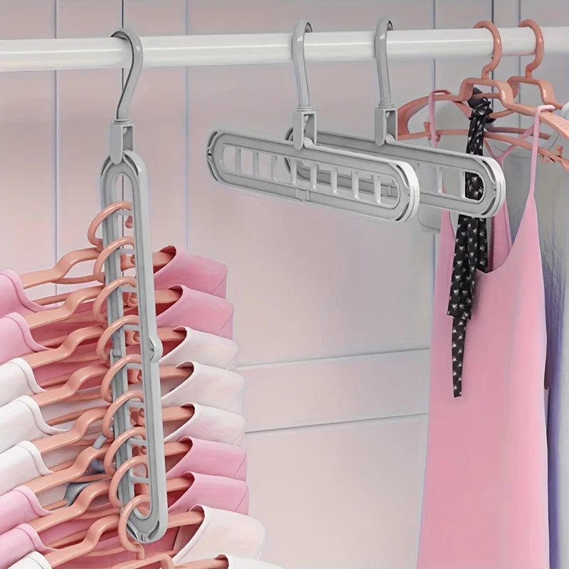 Space-Saving Foldable Hangers, 3-Pack