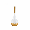 Elegant Toilet Brush with Holder and Long Handle