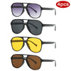 Gradient Lens Square Sunglasses