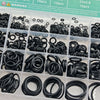 Nitrile O-Ring Repair Kit – 1020-Piece Assorted Sealing Ring Set