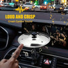 Car Crash Cymbal Air Vent Mini Drum – Hand Percussion Musical Instrument for Car Interior
