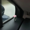 Mini Rose and Sunflower Car Dashboard Vase Decor