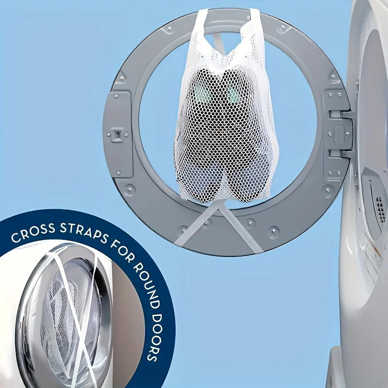 Reusable Mesh Shoe Wash Bag for Machine Washing & Drying