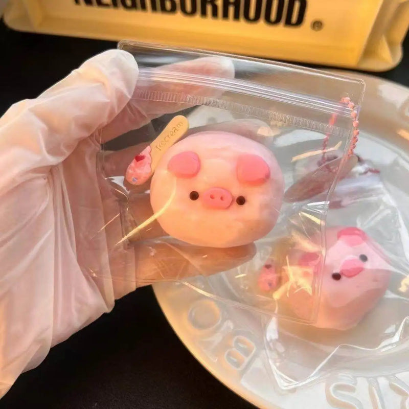Pinkes Schwein Squishy Stressball